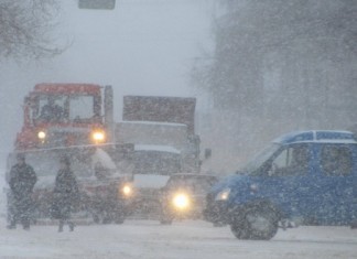 Снегопад и сильная метель ожидается 13 ноября в Украине