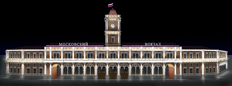 московский вокзал Санкт-Петербург